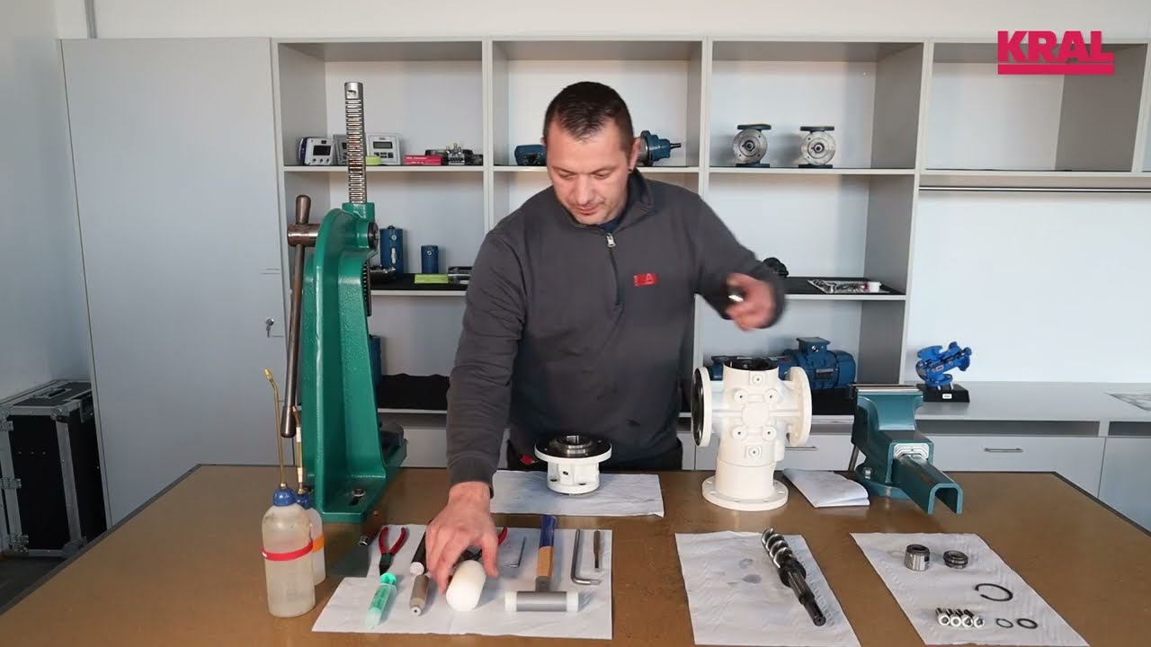 How to maintain a KRAL pump.