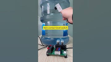 Non-contact liquid level sensor, liquid level switch, water level control, liquid sensing.