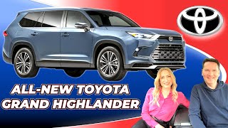 All-new 2024 Toyota Grand Highlander // First look and features!