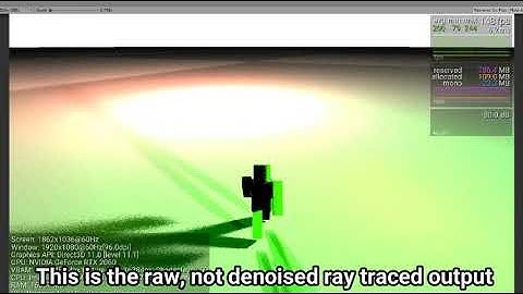 Unity - Compute Shader simple Ray Tracer + simple denoiser