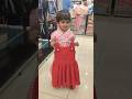 Rida ko kisne eid ke liye red frock dilwaya(wait for end)🥹 #shortvideos #cutebaby #eid #dress