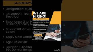 #TechJobs, #ITJobs, #DevJobs, #WebJobs, #DataScience, #SoftwareDeveloper, #AIJobs #bangalorejobs
