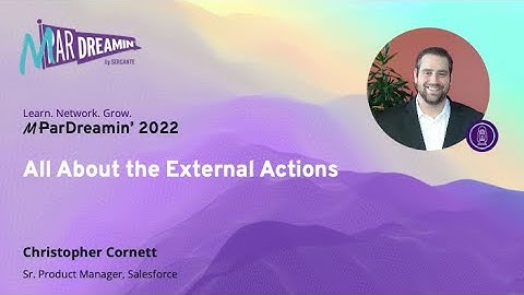 All About the External Actions