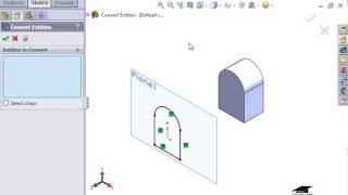 solidworks Convert Entities