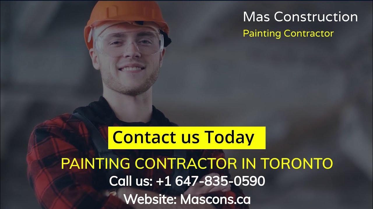 Tips to find the “House Painter near me” Toronto, Brampton, (Mas Construction) YouTube