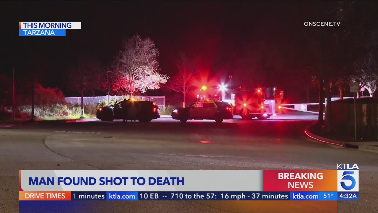 Man found shot to death near hiking trail in Tarzana - YouTube