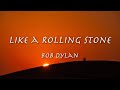 LIKE A ROLLING STONE - Bob Dylan (1965 live) ボブ・ディラン「ライク・ア・ローリング・ストーン」和訳