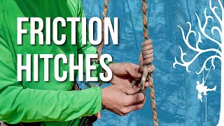 Friction hitches every climber should know | beginner climbing | how to tie knots for tree climbing