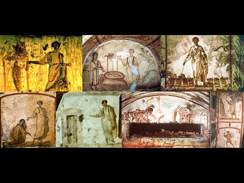 AS IMAGENS MAIS ANTIGAS de JESUS na arte cristã primitiva