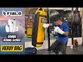 HEAVY BAG TRAINING- Fialo Bomba Boxing Gloves