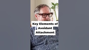 Key Elements of avoidant attachment #mentalhealth #therapy #attachment #therapist #avoidant