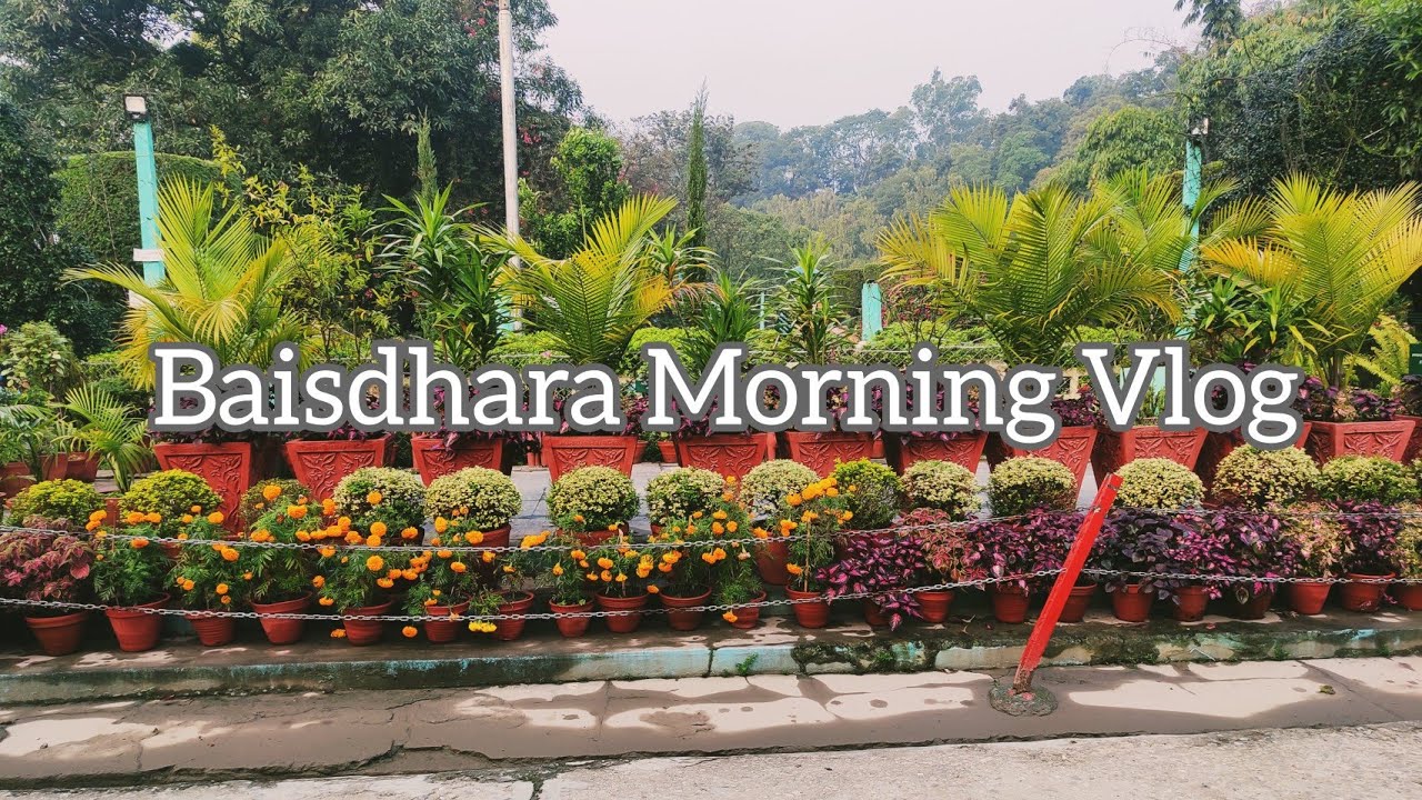 Baisdhara Morning Vlog//Best place for morning walk//Balaju 22dhara//Kathmandu,Nepal