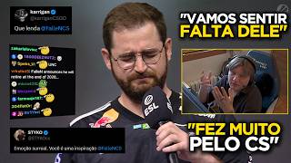 S1MPLE and PRO PLAYERS COMMENT ON FALLEN'S RETIREMENT! (SUBTITLED)