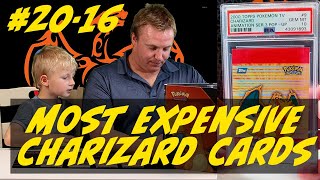 TOP 20 MOST EXPENSIVE PSA 10 CHARIZARD CARDS 20-16