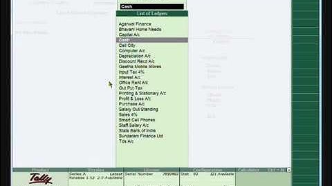 How to enter opening balances in tally