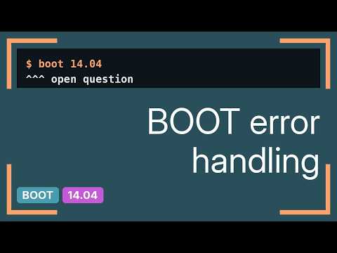 Ubuntu: Error while Booting Ubuntu 14.04