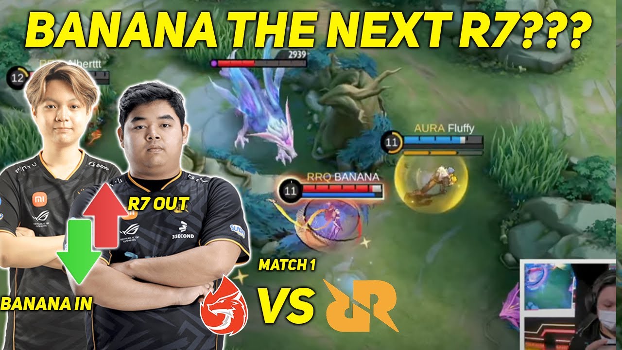 PERTAMA KALI R7 DIGANTI SAMA BANANA?!! STRATEGI RAHASIA RRQ?? ANALIS ...