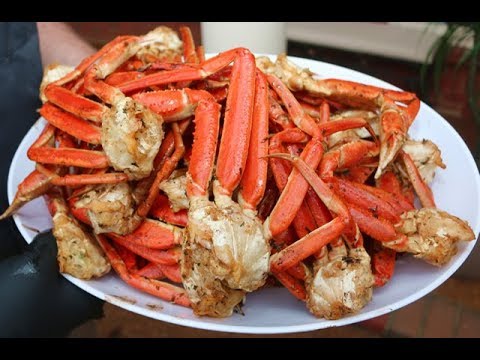 Snow Crab Seafood Boil With Bloveslife Seafood Sauce - YouTube