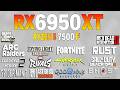 RX 6950 XT + Ryzen 5 7500F - Test in 16 Games 1440p (2026)