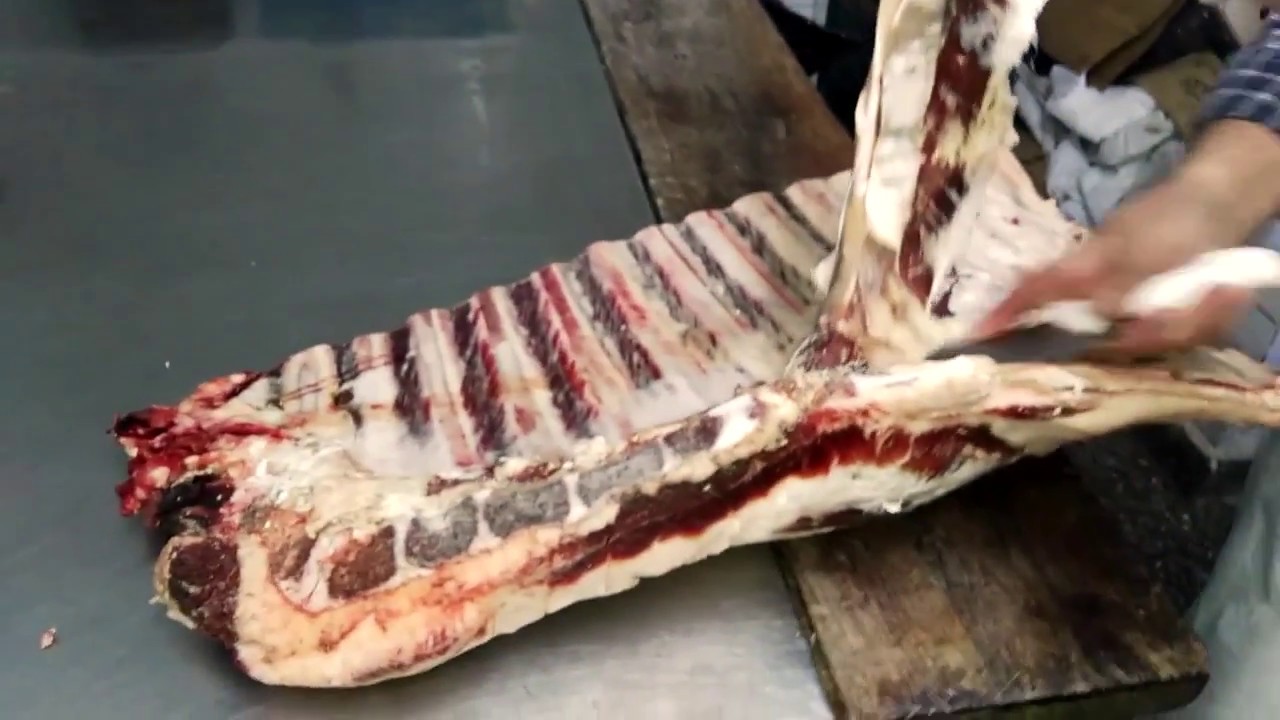 Cima, deshuesado de un corte maravilloso.