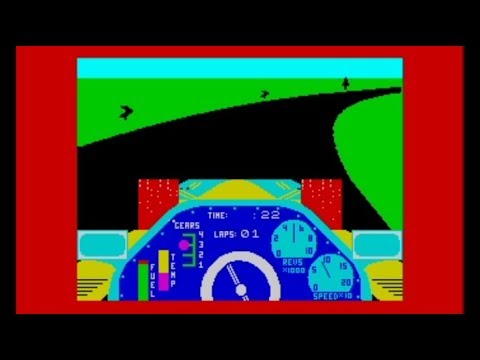 Chequered Flag (1983) Walkthrough + Review, ZX Spectrum
