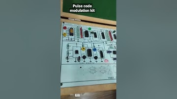 Pulse code modulation kit #communication #physic