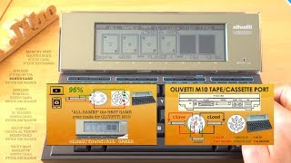 🕹 OLIVETTI M10 - ALL GAMES written by LUCA JIBO 1992 (Demo+Download) BEST GAME ever made for M10 🕹