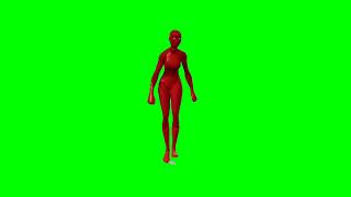 Fortnite Right Foot Creep Greenscreen
