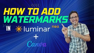 📌How to Watermark Your Photos and Protect Them from Thieves | Luminar Neo Tutorial screenshot 5