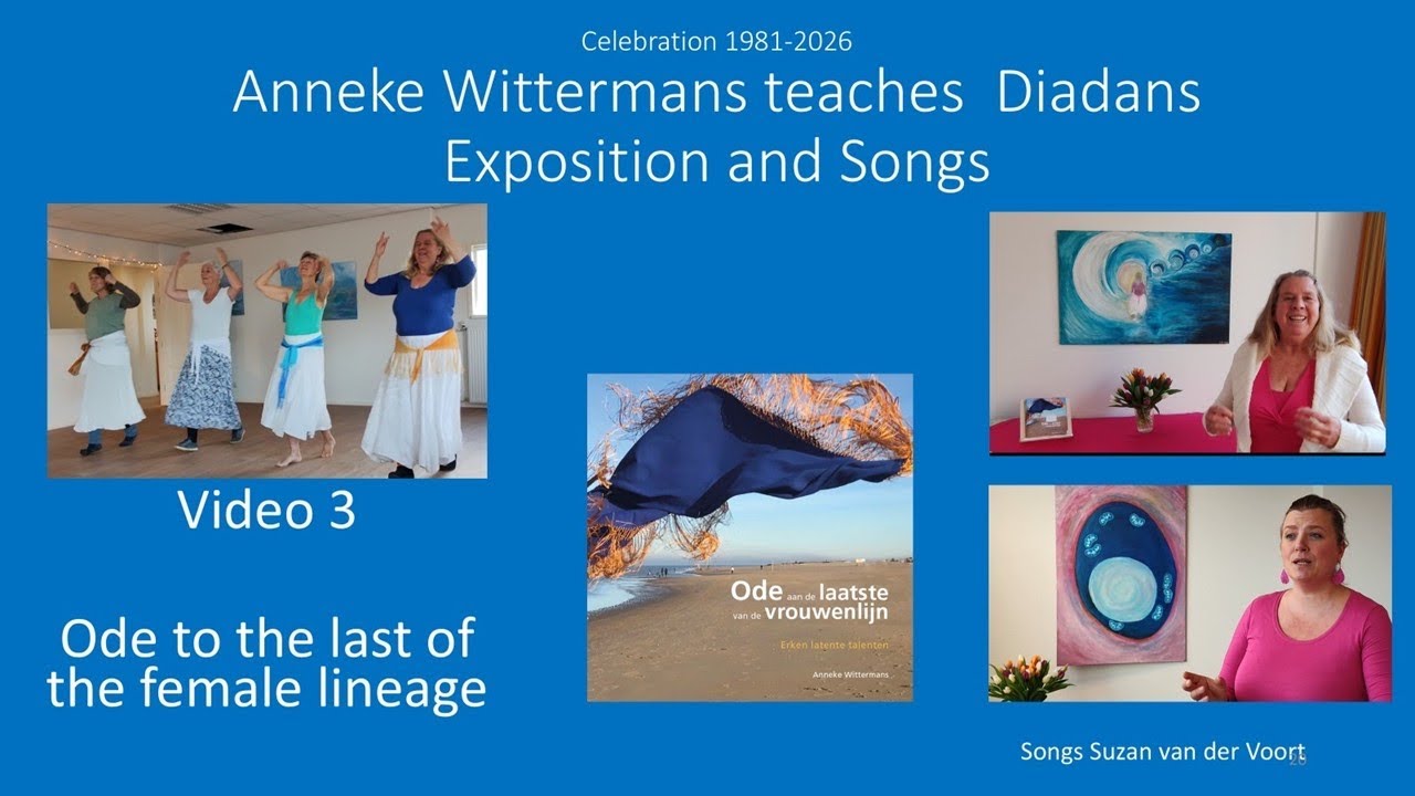 3. Ode to the last of the female lineage Inspiration (mtDNA) 45  years Diadans Jubilee & 5 Video's