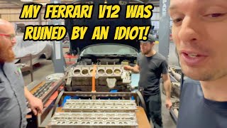 Shoddy workmanship RUINED my Ferrari V12! Head bolts (and other parts) were finger tight???