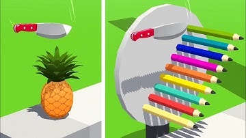 Slice It All! Very Satisfying and Relaxing ASMR Slicing Gameplay Video NEW UPDATE