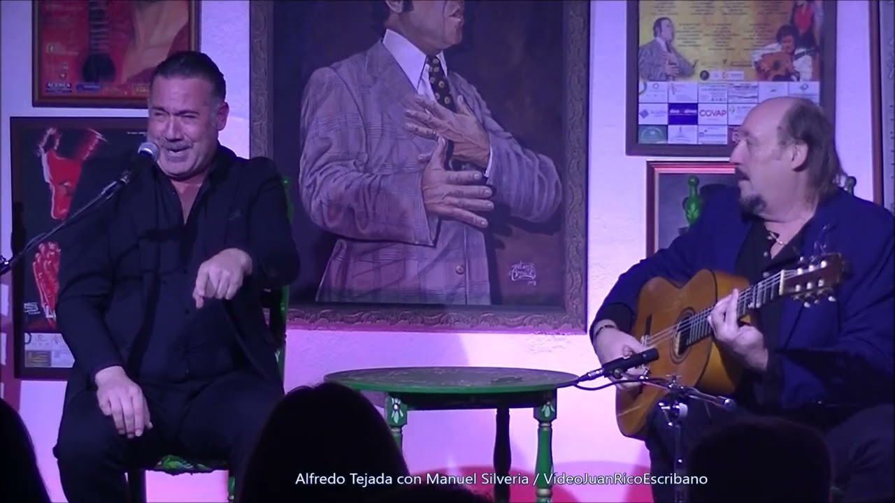 Alfredo Tejada con Manuel Silveria. Malagueña y abandolaos