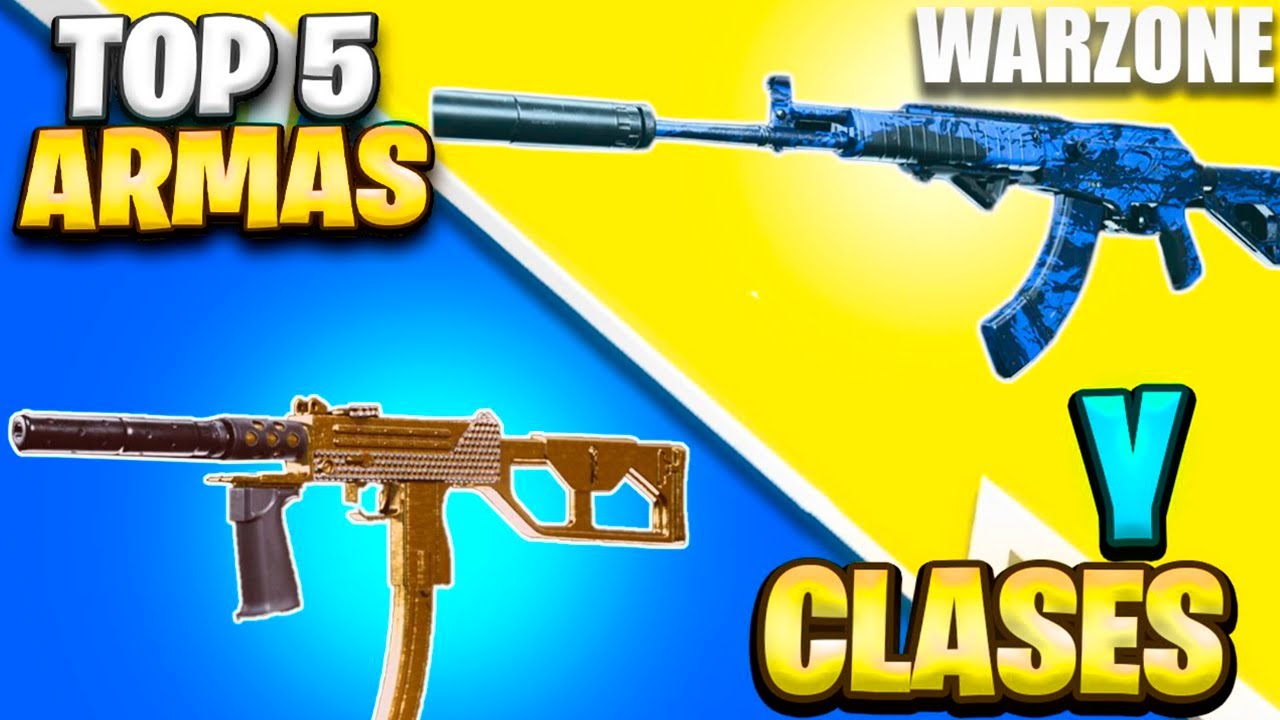 TOP 5 MEJORES ARMAS y CLASES de la TEMPORADA 2 de WARZONE (Son META ...