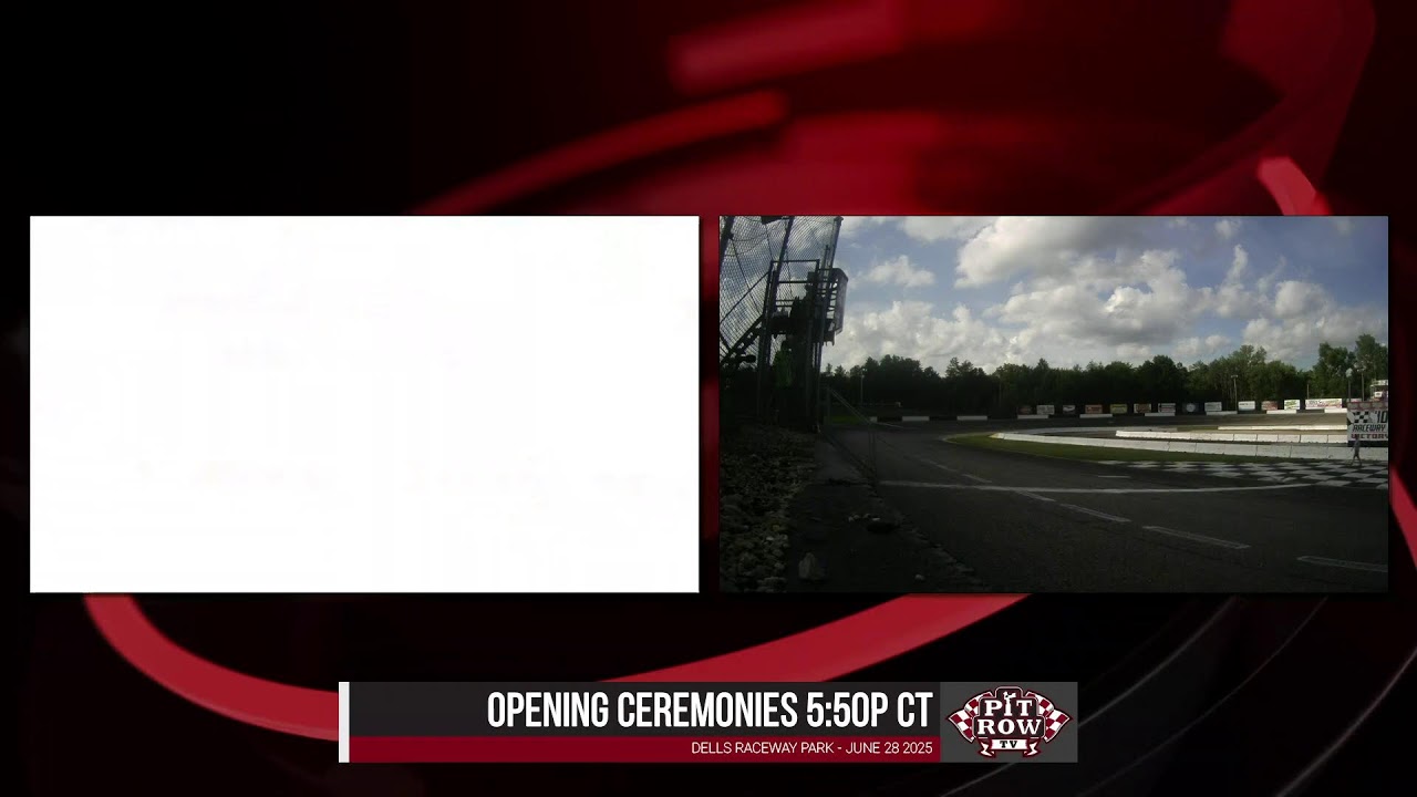 Прямая трансляция PitRow.tv: гоночный парк Dells Raceway | Alive For 5 Dairyland 100 | 28 июня 20...