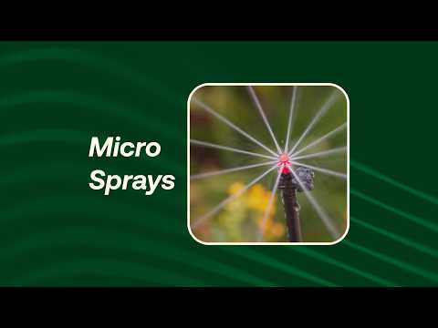 Rain Bird Drip Irrigation | Micro Sprays: Flexible Coverage for Beds and Shrubs