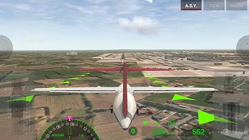 Airline Commander - Licence test - Tanks Failure #Airlinecommander #Flightsimulator #gaming #android