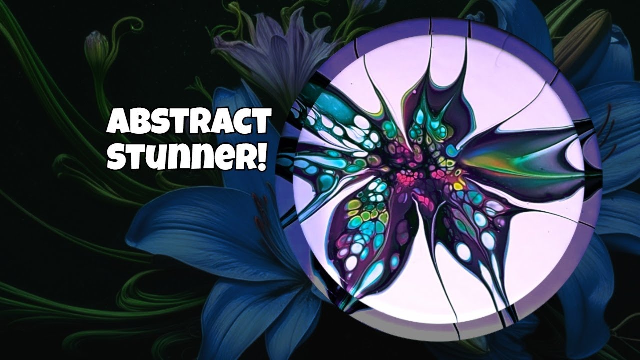 Artist Reveals SECRET to Creating STUNNING Abstract Fluid Art - YouTube