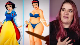 TRANSFORMAÇÕES PERSONAGENS DA DISNEY!