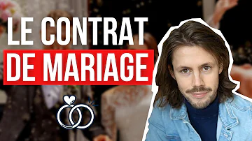 Comment obtenir un contrat de mariage ?