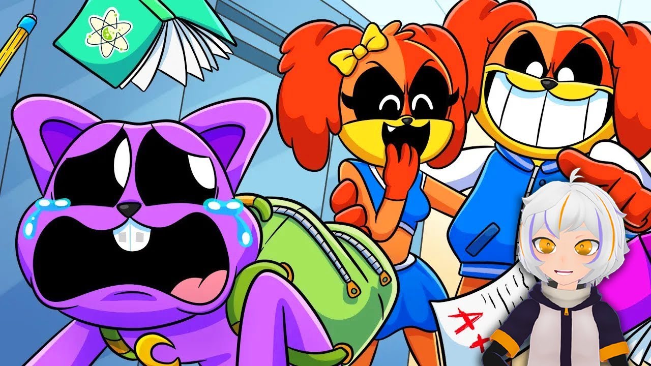 CATNAP: LOS PRIMEROS AÑOS... Poppy Playtime 3 Animación | ChuyMine REACCIONA a Hornstromp en Español