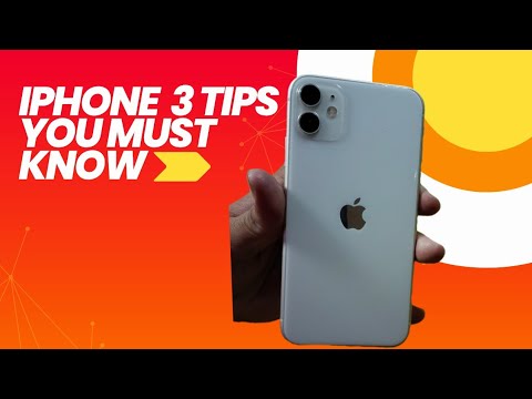 3 Iphone Tips You Must Know