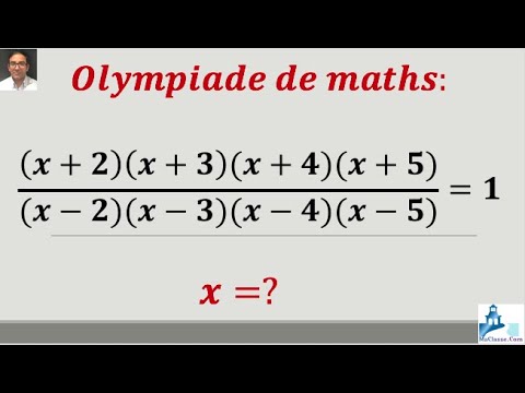 Une trs bonne quation Olympiade de maths tu devrais apprendre cette astuce