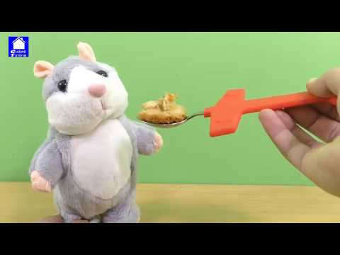 Boneka Hamster bisa ngomong menirukan suara manusia, lucu sekali dan cocok sebagai kado dan koleksi.. 