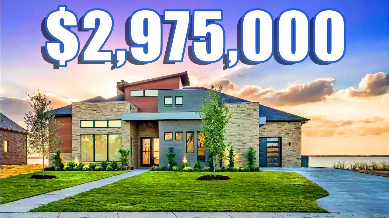 INSIDE A 2,975,000 Heath Texas LAKE HOUSE Moving to Heath Texas