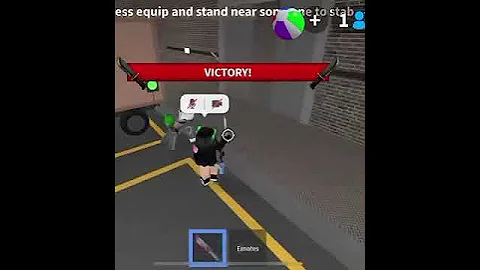 ￼1v1ing my cousin #1v1 #mm2 #murdermystery2 #cousin #sheriff #murder #roblox #shorts