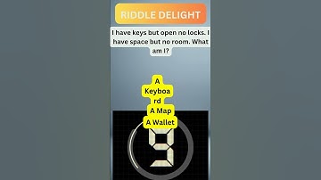 I Have Keys But Open No Locks. What Am I? 🔑 #riddlemastery #quiz