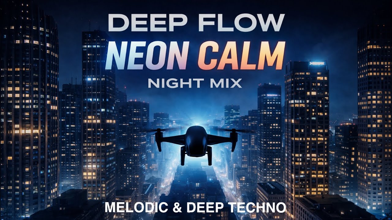 Deep Flow — Neon Calm  Deep Electronic Night Mix
