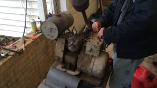 1945 Sears & Roebuck Farm Master Generator with a Briggs & Stratton model NP engine