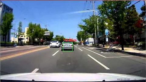 Car detection and distance estimation based on single camera2